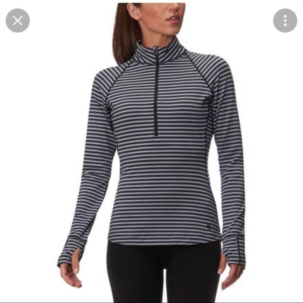 MOUNTAIN HARDWEAR Butterlicious half zip baselayer S - Picture 3 of 9